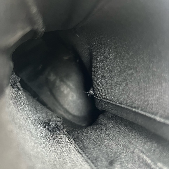 JONAK Black Leather Square Toe Chelsea Boots | Block Heel | EU 38 - Picture 12 of 15